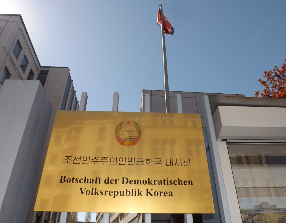 Botschaft Nordkorea in Berlin-Mitte (Foto: Volker Neef)