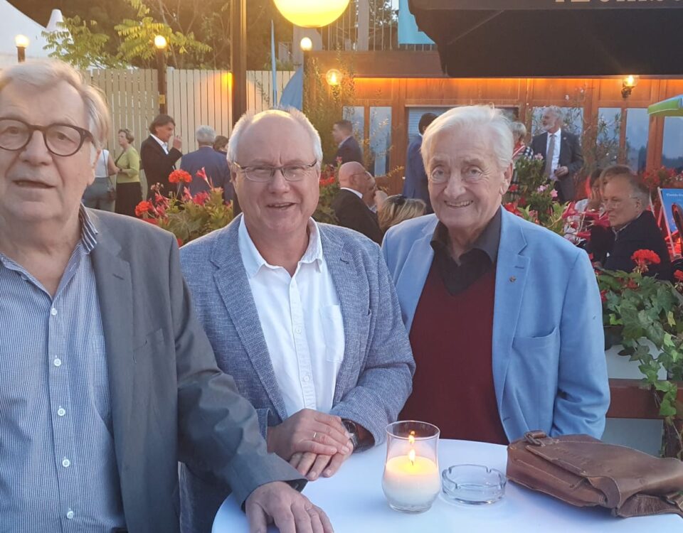 Eberhard Diepgen, Andreas Gröschl, Klaus-Rüdiger Landowsky (l-r) (Foto: Volker Neef)