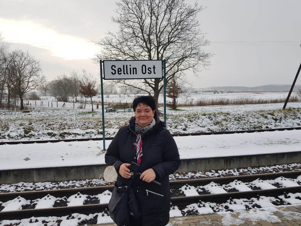 Svetlana Reinwarth in Sellin auf der Insel Rügen im Rahmen einer Pressereise

(Foto: Volker Neef)
