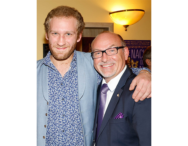 Johannes Hallervorden (li.) und Dennis Schönwetter (Foto: Agentur Dieter Baganz)